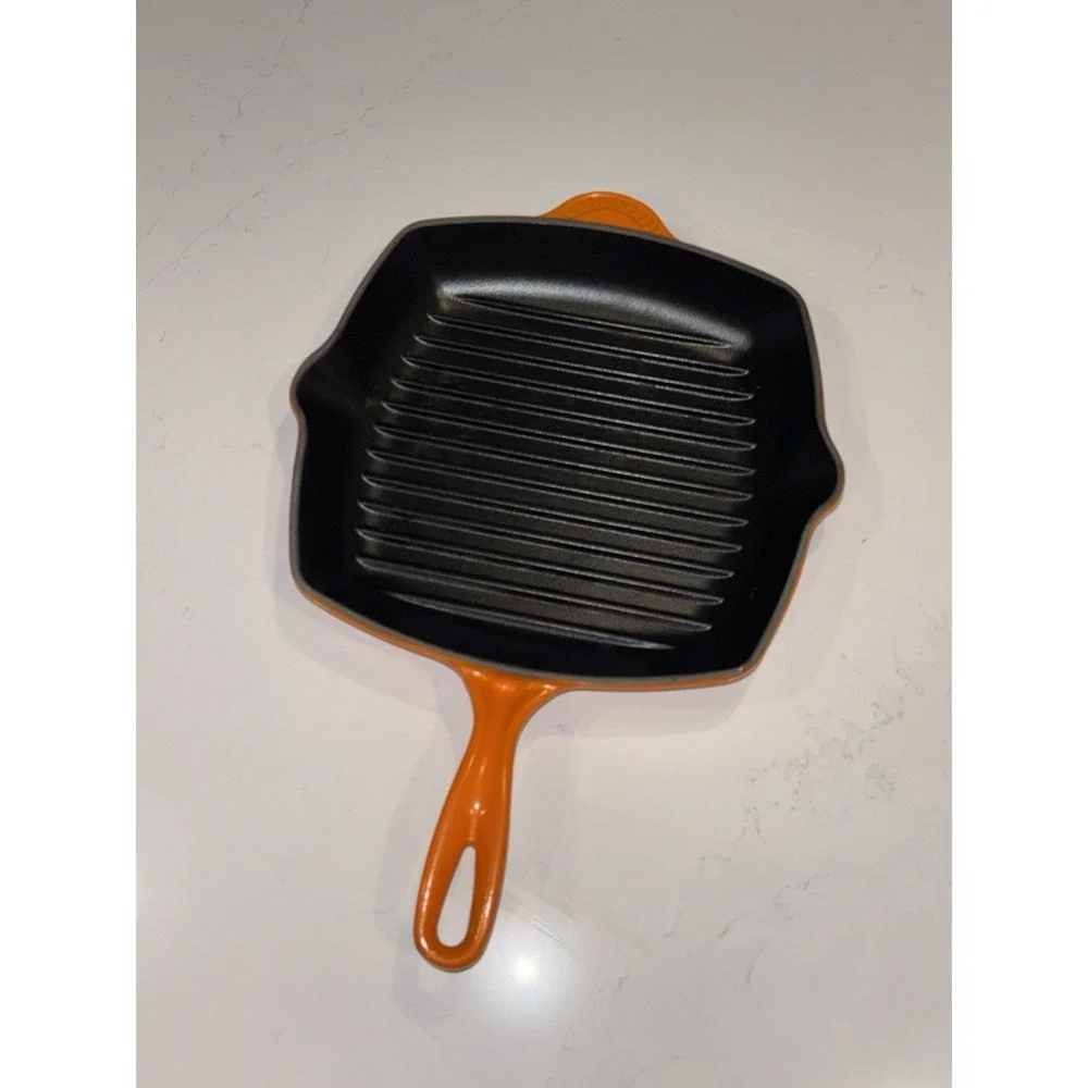 Le Creuset Cast Iron Square Skillet Grill 10.25